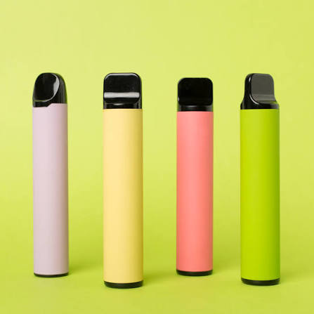 Illustrative photograph of vape products